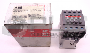 NEW ABB AL26-30-10 CONTACTOR 24V-DC 1SBL243001R8110 **READ**