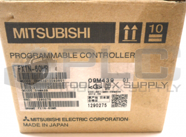 NEW IN BOX MITSUBISHI FX1N-60MR PROGRAMMABLE CONTROLLER