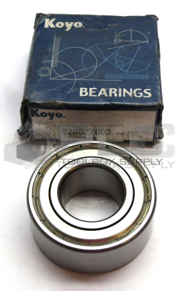 NEW KOYO 5205ZZCD3 DOUBLE ROW BALL BEARING