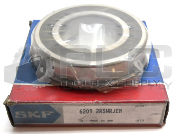 NEW SKF 6209 2RSNRJEM BALL BEARING SINGLE ROW BALL SNAP RING