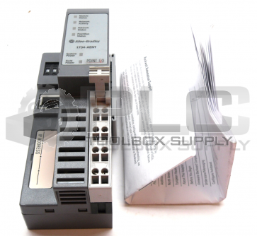NEW ALLEN BRADLEY 1734-AENT/A I/O ADAPTER ETHERNET/IP W/1734-RTB/A