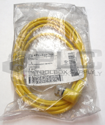 NEW SEALED IFM E18214 FEMALE CORDSET SOCKET 1/2" CONNECTOR