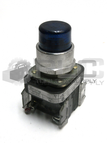 ALLEN BRADLEY 800T-QT10B /T BLUE PUSH BUTTON