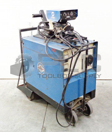 MILLER CP-300TS DC WELDING MACHINE W/ MILLERMATIC S-52E STYLE JG-46 FEEDER*READ*