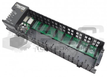 AUTOMATION DIRECT D2-09B-1  POWER SUPPLY W/ 9 CARD SLOT HOLDER DIRECT LOGIC 205