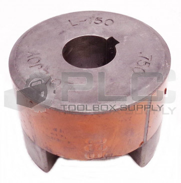 LOVEJOY L-150 JAW COUPLING 1.25 INCH OR 1-1/4" KEYED BORE *READ*