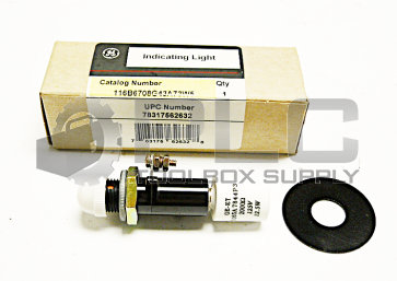 NEW GENERAL ELECTRIC 116B6708G43A73W5 INDICATING LIGHT WHITE 