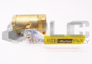 NEW PARKER XV500P-16 BRASS BALL VALVE 1 INCH 600WOG