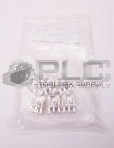 NEW SCHLEGEL BTL5 ILLUMINATED CONTACT BLOCK *6 COUNT*