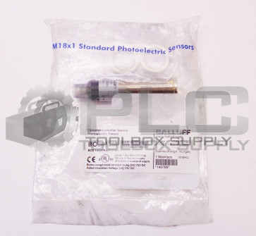 NEW BALLUFF BOS013M PHOTOELECTRIC SENSOR BOS 18M-PA-LR10-S4