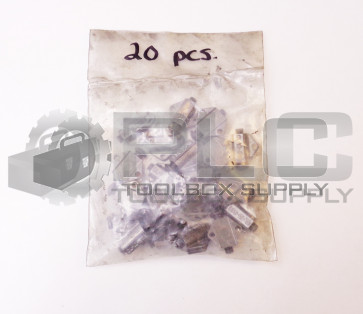 NEW CARR LANE CL-10-SSB SPRING STOP FLAT FACE (20 COUNT)