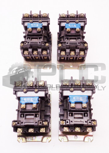 LOT OF 4 ALLEN BRADLEY 500F-B0D930 SIZE 1 SER B CONTACTOR W/COIL CB236 115V 60HZ