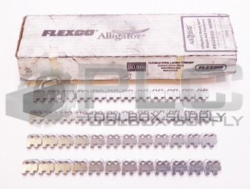 NEW FLEXCO RS125J12/300NC ALLIGATOR STAPLE BELT FASTENERS (4 PCS) 1/8"-3/16"