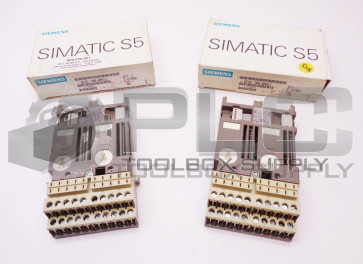 LOT OF 2 NEW SIEMENS 6ES5 700-8MA11 SIMATIC BUS MODULE