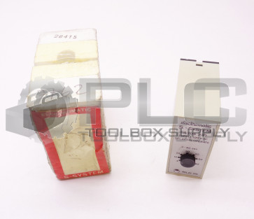 NEW ELECTROMATIC SA 205 220 S-SYSTEM SUPPLY 220V DELAY ON OPERATE 3-60