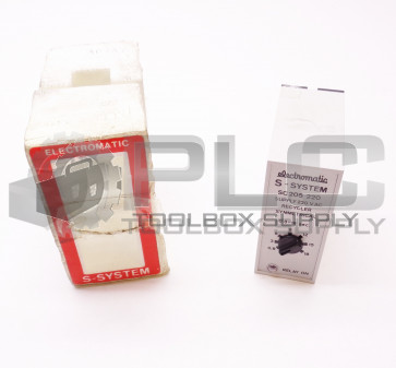 NEW ELECTROMATIC SC 205 220 S-SYSTEM SUPPLY 220V RECYCLER SYMMETRICAL 0.8-18