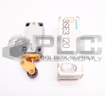 NEW SIEMENS 3SE3 120-0E POSTION SWITCH ROLLER