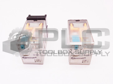 LOT OF 2 MAGNECRAFT 782XDX2M4L COIL 12VDC RELAY