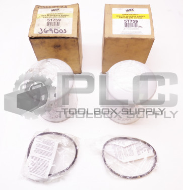 LOT OF 2 NEW WIX 51759 PREMIUM FILTER