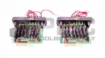 LOT OF 2 GE FANUC IC610MDL175B 115VAC OUTPUT MODULE 8 CIRCUITS