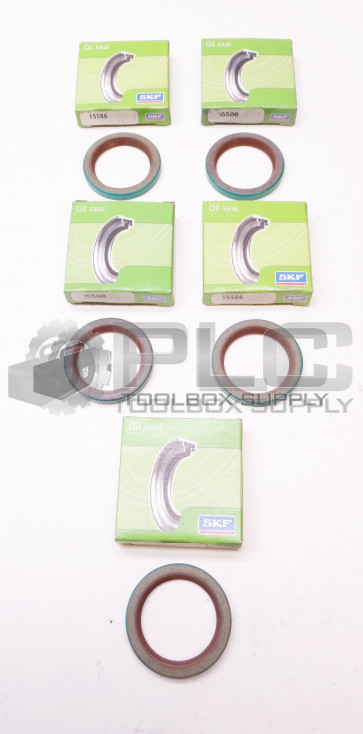 LOT OF 5 NEW SKF 15506 OIL SEAL