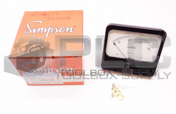 NEW SIMPSON/WESCHLER 01420 AC AMPERES METER