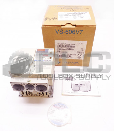 NEW YASKAWA CIMR-V7AM43P71 GPD 315/V7 DRIVE