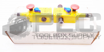 NEW ALLEN BRADLEY 440E-L13208 /A DUAL LIFELINE 4 DOUBLE CABLE SAFETY PULL SWITCH
