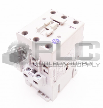 NEW ALLEN BRADLEY 100-C43*00 /A CONTACTOR RELAY W/ 100-S /A CONTACT 100-C43D00