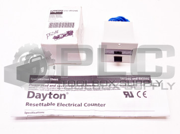 NEW DAYTON 1A124G COUNTER ELECTRICAL 115VAC