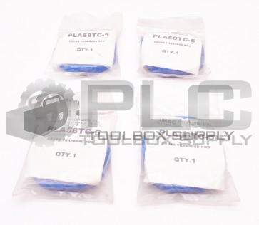 LOT OF 4 NEW DAMAC PLA58TC-5 COVER THREADED ROD