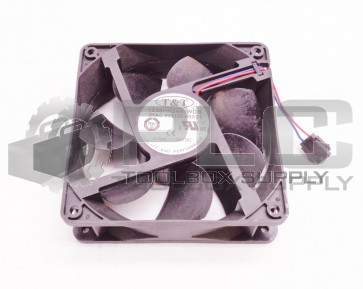 NEW T & T 1238HH24B-WDB COOLING FAN 3HAC 029105-002/01 0.70A 24VDC *SHELF WEAR*