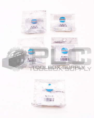 LOT OF 5 NEW BIMBA D-8315 ROUND LINE METAL FOOT BRACKET