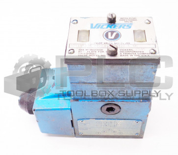 VICKERS PBDG4S4L 012A B 60 INSTA-PLUG DIRECTIONAL VALVE 02-119836