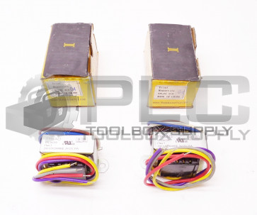 LOT OF 2 NEW TRIAD MAGNETICS VPL24-210 TRANSFORMER CLASS 3