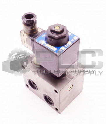 NEW OILGEAR HS2 SVC 604-0W SOLENOID HYDRAULIC VALVE 2-0W-C HS2 SVC 604-OW
