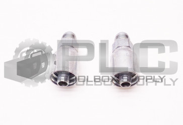 LOT OF 2 NEW PARKER P43-8 R1-R2-R3 0L4C HYDRAULIC FITTING