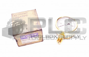 NEW NOSHOK 25-300-2000 PSI 1/4" NPT BOTTOM CONNECT GAUGE 
