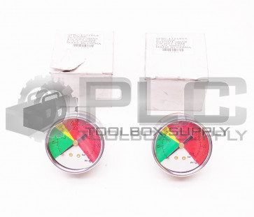 LOT OF 2 NEW AMETEK SPEC 172185A PRESSURE GAUGE 60 PSI
