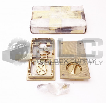 NEW MARKS W3703 REVERSIBLE GATE LOCK W/W3701 COVER