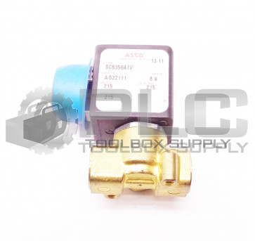 NEW ASCO SC8356A1V 2 WAY SOLENOID VALVE 6.9 WATTS 215 PSI