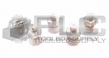 LOT OF 5 NEW PARKER P0-40/P0-100 9/16" MALE JIC X 1-1/16 MALE O-RING BOSS