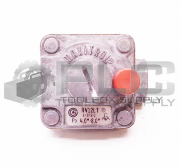 MAXITROL RV12LT POPPET STYLE GAS REGULATOR 1/8"