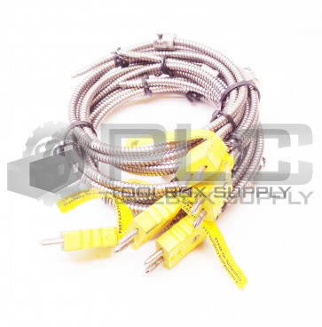 LOT OF 5 NEW PYROMATION KAA3U-F1A042-4 THERMOCOUPLES