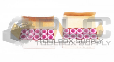 LOT OF 2 NEW ANCHOR 10N46 ALUMINA #8 NOZZLE (QTY 10 EACH BOX)