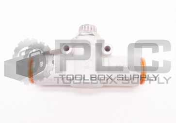 NEW SMC AS4002F 13-SPEED CONTROL VALVE 1/2" 
