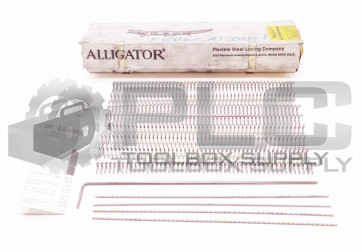 NEW ALLIGATOR 10482 BELT LACING SET SIZE-15 WIDTH-12" STEEL 69 7598