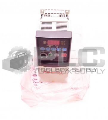 ALLEN BRADLEY 22A-D2P3N104 POWERFLEX 4 3 PHASE INPUT 380-480V 48-63HZ 2.3AMPS