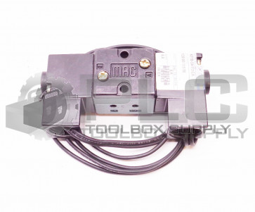NEW MAC 621B-24-111CA SOLENOID VALVE 120/60 110/50 6.8W