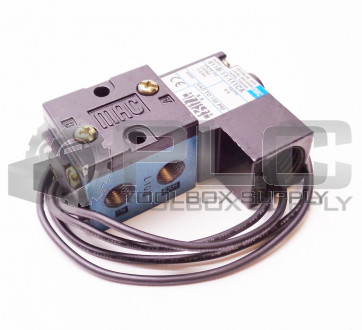 NEW MAC 611B-11-111CA SOLENOID VALVE 120/110V 60/50HZ 6.8W